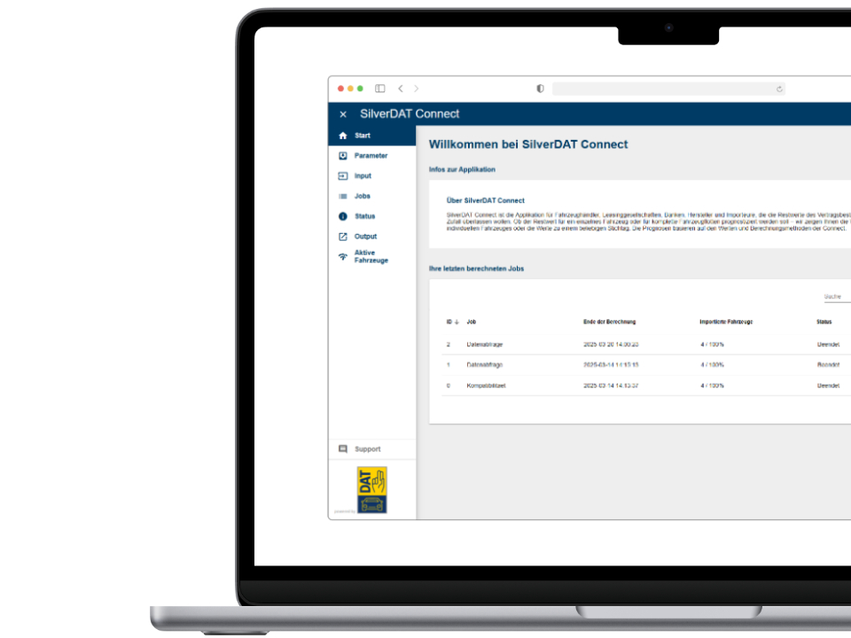 Software SilverDAT Connect: Services & Upselling im Handel und für Leasinganbieter